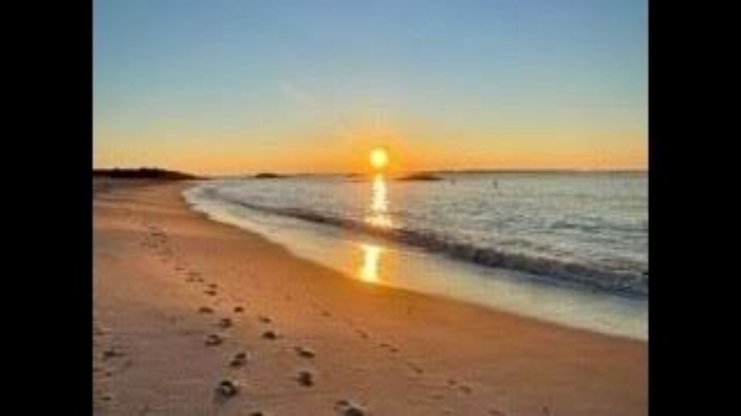 Footsteps in Sand Vertical