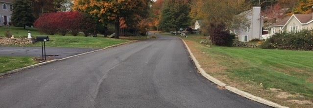 Freshly Paved Road in Waterford