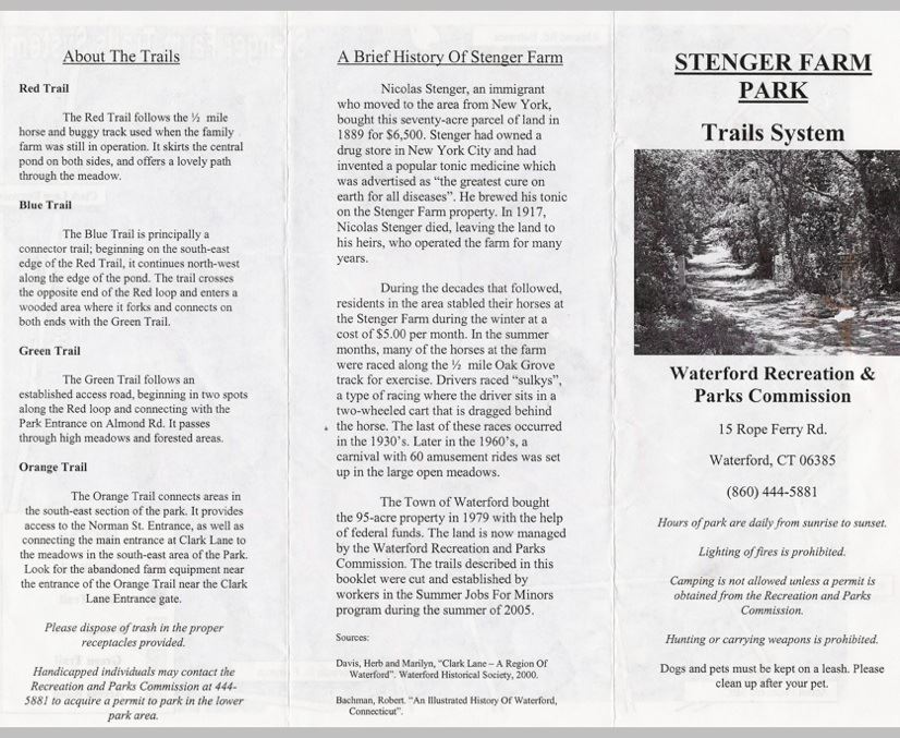 Stenger Farm Park Information