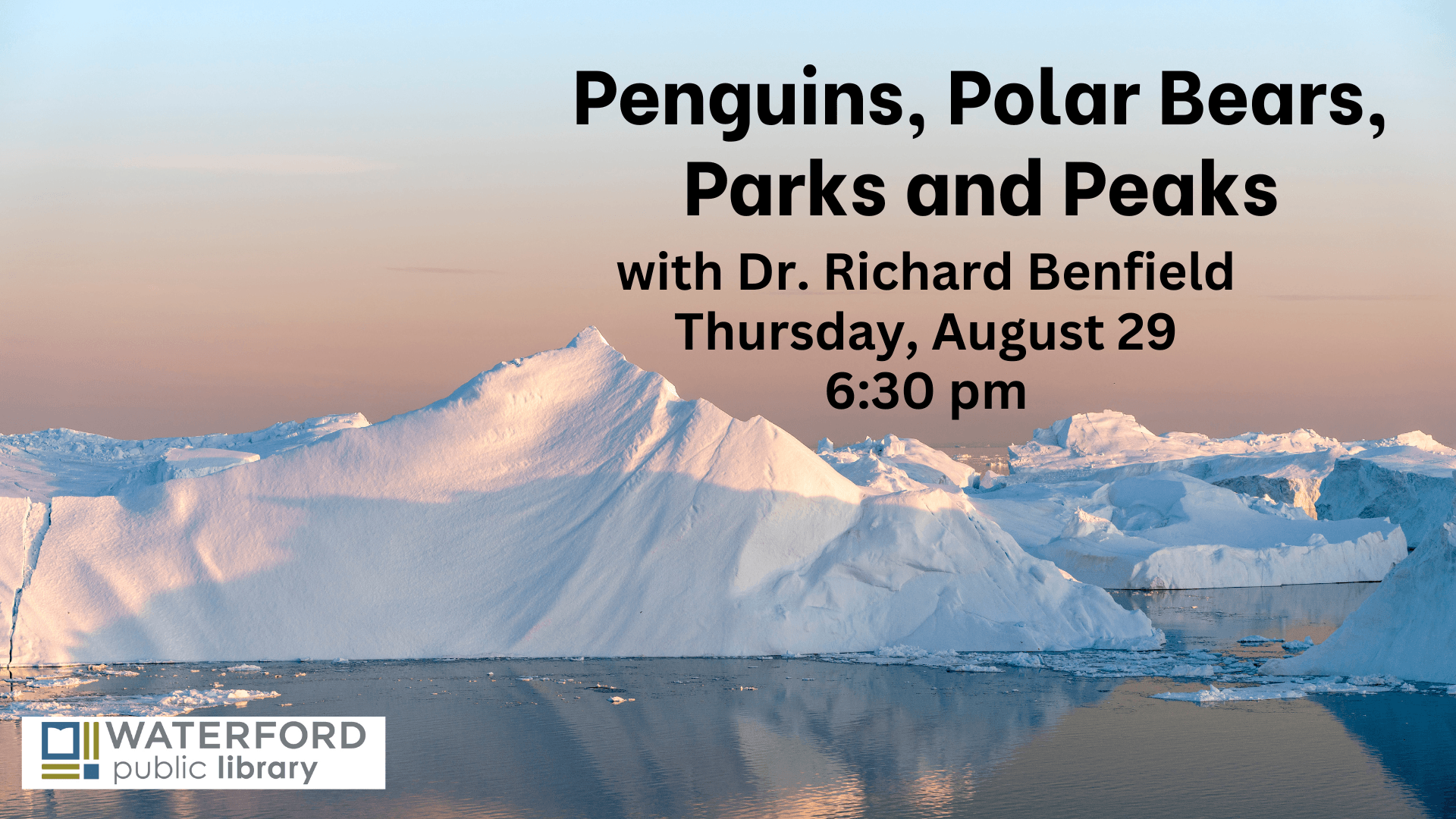 Penguins, Polar Bears, Parks and Peaks (SLIDE)
