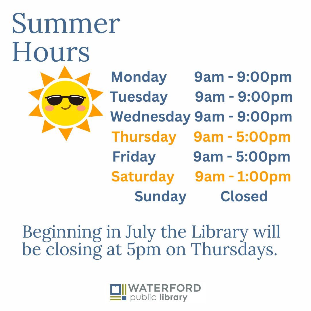 Summer Hours Thurs 5pm (1080 x 1080 px)