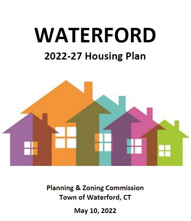 Town of Waterford Affordable Housing Plan Cover Page