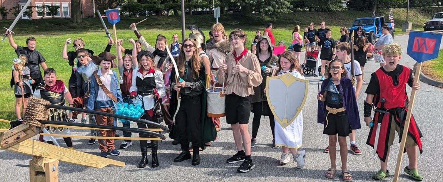 DND kids at Parade